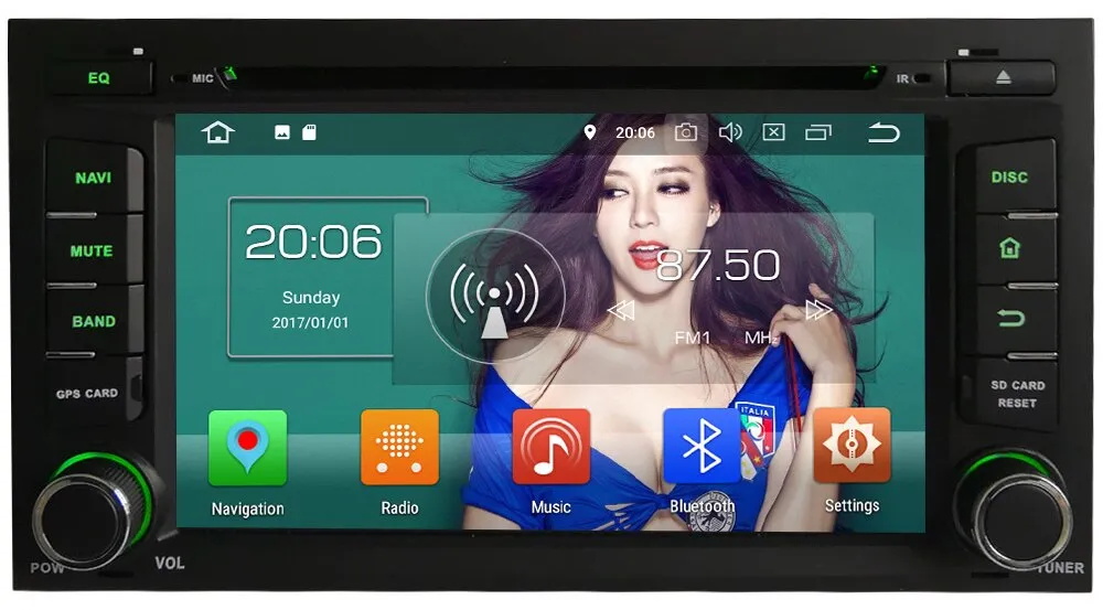 7 Zoll Android 12.0 Autoradio
