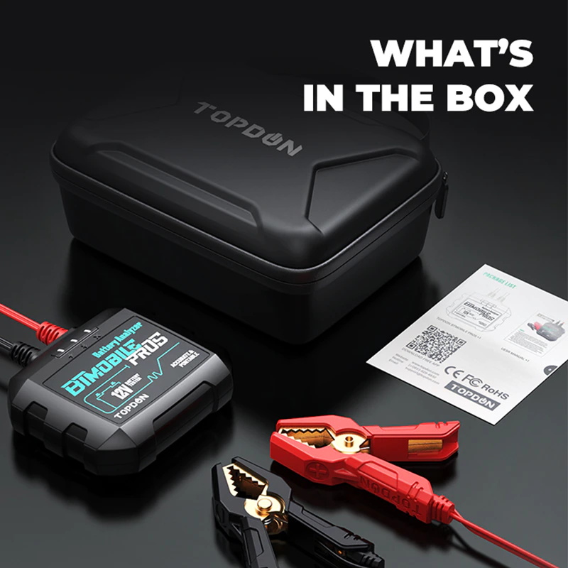 TOPDON BTMobile pros 12V car battery tester