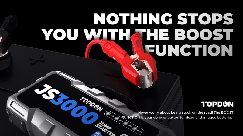 TOPDON JS3000 power bank car jump starter