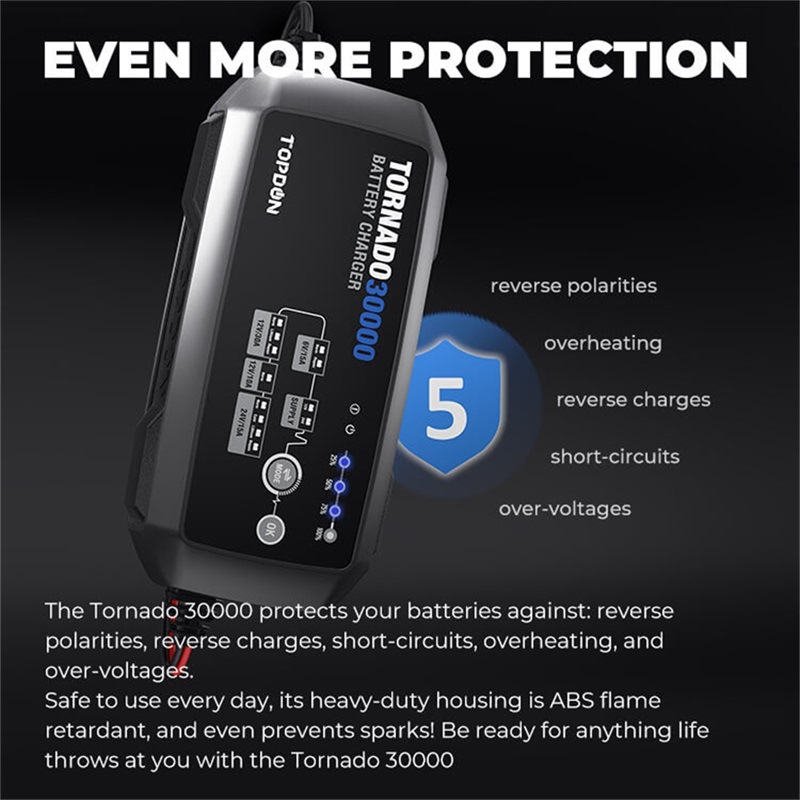 TOPDON Tornado 30000 T30A car battery charger