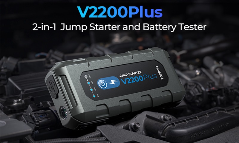 Topdon V2200Plus Banque d'alimentation portable d'urgence pour véhicule