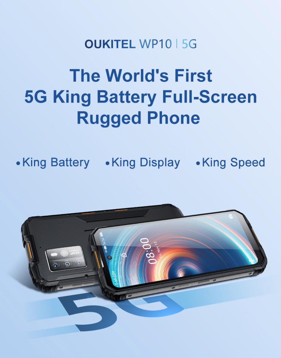 OUKITEL WP10 5G 6.67 inch Dual SIM Smartphone