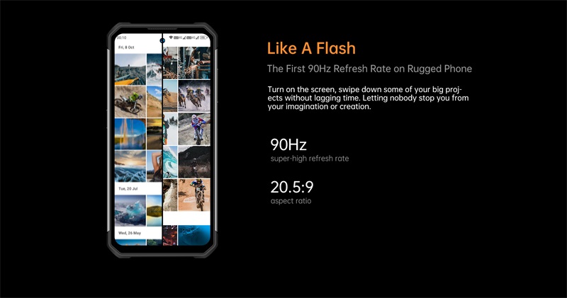 OUKITEL WP17 Helio G95 Octa Core Android 11 Smartphone robuste