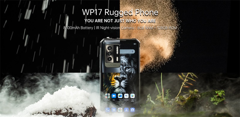 OUKITEL WP17 Helio G95 Octa Core Android 11 Smartphone robuste