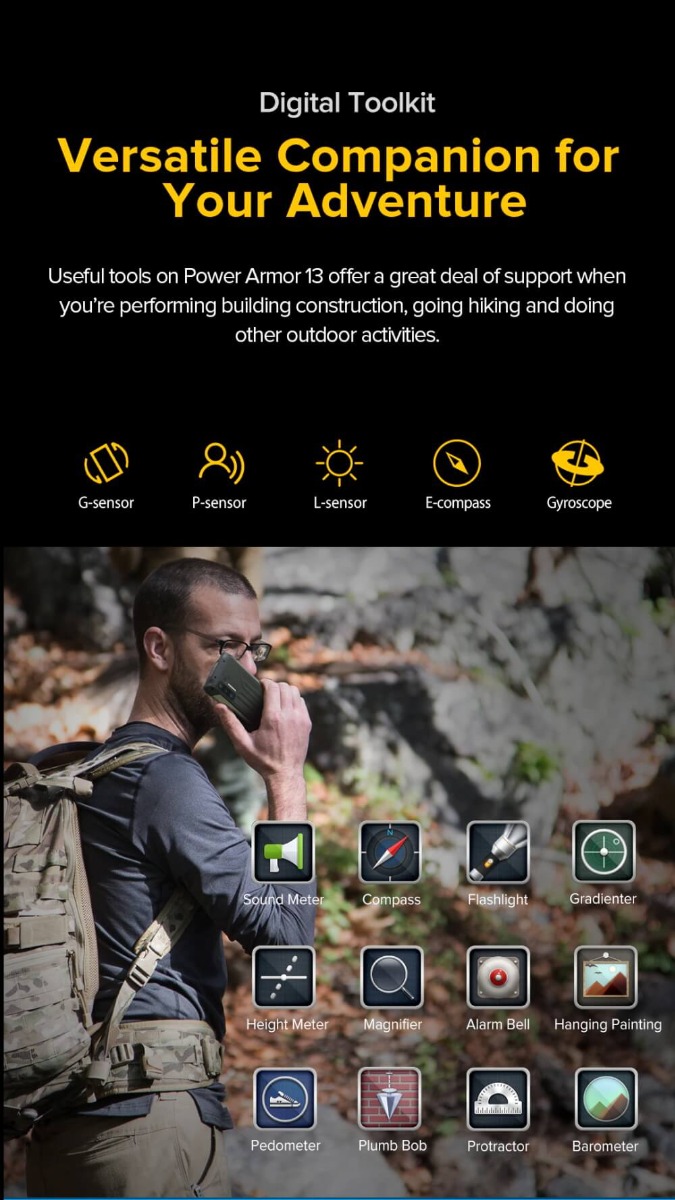 Téléphone robuste Ulefone Power Armor 13 13200mAh