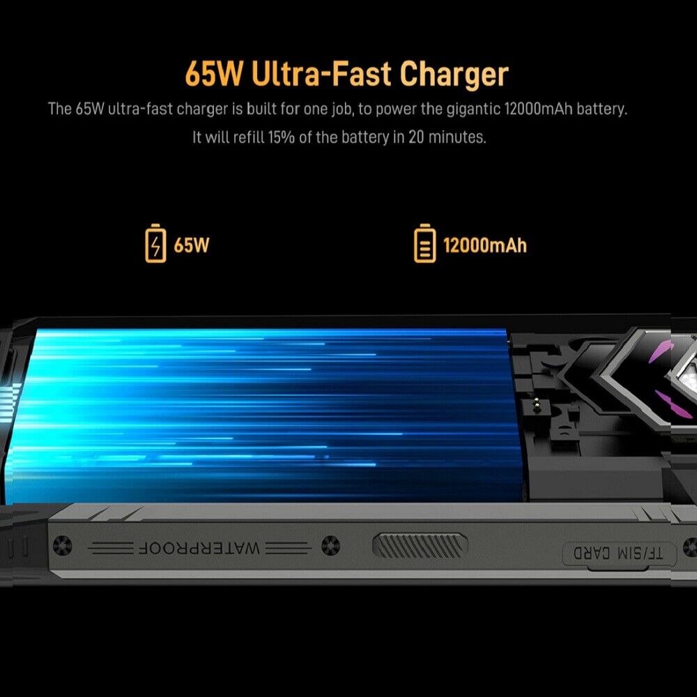 DOOGEE S89 Pro 8+256GB Android 12 65W Fast Charge Night Vision Smartphone