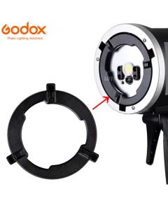 Adaptateur de monture Godox AD-CS Bowens, anneau fixe