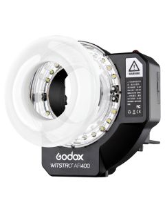 Godox AR400 Batterie Li-Ion Macro LED Anneau Flash Speedlite