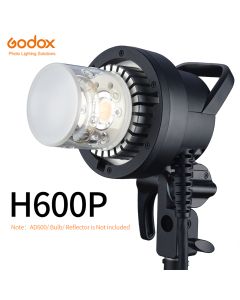 Tête de flash Godox H600P, tête d'extension portative à montage Bowens