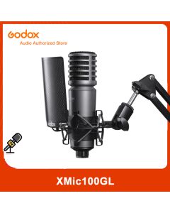 Godox XMic100GL Microphone XLR à condensateur à grand diaphragme