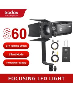 Lampe de photographie LED de mise au point Godox S60 60W