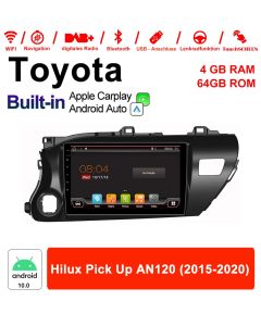 Autoradio/Multimedia Für Toyota Hilux Pick Up AN120 2015 - 2020

