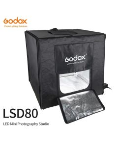 Godox LSD80 LED Photo Studio Lumière de prise de vue portable Softbox