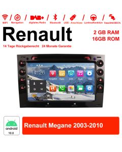 Autoradio Android 12 pour Renault Mégane