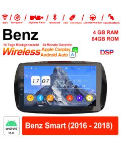 Android 13 Autoradio Für Benz Smart 2016-2018