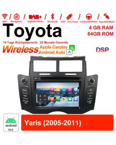 Autoradio/multimédia pour Toyota Yaris 2005-2011