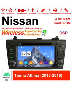 Autoradio Android 12 pour Nissan Tenna Altima 2013-2016