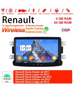 Autoradio Android 12 pour Renault Dacia Duster
