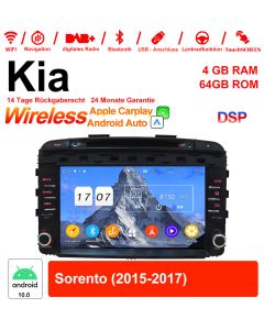 Autoradio Android 12 pour Kia Sorento 2015-2017
