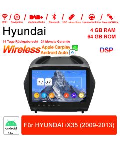 Android 13.0 Autoradio / Multimedia  Für HYUNDAI iX35 (2009-2013)