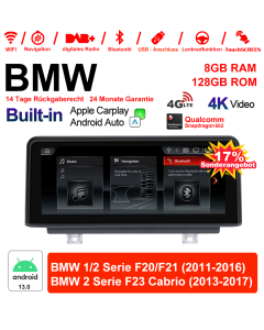 10.25 Zoll Qualcomm Snapdragon 665 8 Core Android 13.0 4G LTE Autoradio