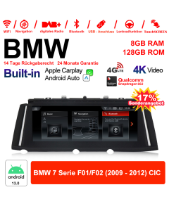 10.25 Zoll Qualcomm Snapdragon 665 8 Core Android 13.0 4G LTE Autoradio