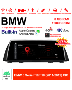 10.25 Zoll Qualcomm Snapdragon 665 8 Core Android 13.0 4G LTE Autoradio