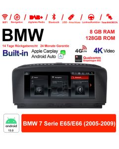 Autoradio 8,8 pouces Qualcomm Snapdragon 662 8 Core Android 13.0 4G LTE