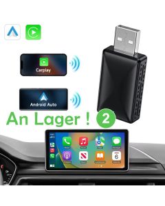 Adaptateur automatique sans fil Carplay Android Wifi BT Auto Connect 2 in1 Mini USB