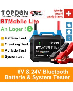 TOPDON BT Mobile Lite 12V Auto Batterietester