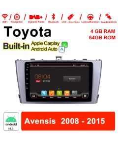 Autoradio/multimédia pour Toyota Avensis 2008 - 2015