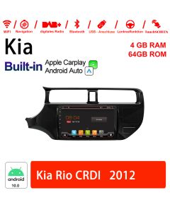 Autoradio Android 12 pour Kia Rio CRDI 2012