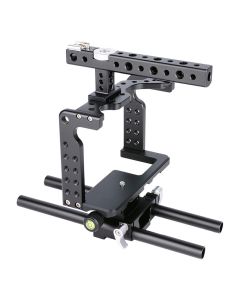 YELANGU C7 photographie stabilisateur de caméra vidéo Portable professionnel DSLR Rig pour appareil photo Panasonic Lumix GH4/GH5