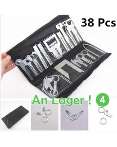 38 pièces Kits d'outils de réparation CD player Audio stéréo de voiture outils de démontage intérieur outils d'installation