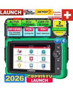 LAUNCH X431 CRP919 EV Outil de diagnostic OBD2 pour véhicules électriques et thermiques – Diagnostic complet du système, codage ECU