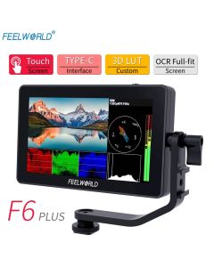 FEELWORLD F6 PLUS 5,5 pouces moniteur de terrain pour appareil photo reflex numérique 3D LUT écran tactile IPS FHD 1920x1080