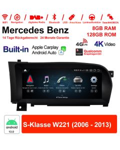 Android 13 Autoradio / Multimedia Für Benz S-Klasse W221 2006-2013