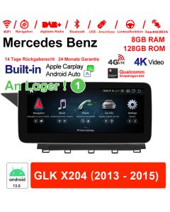 Android 13.0 Autoradio Für Benz GLK X204 2013 - 2015