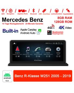 Android 13Autoradio / Multimedia Für Benz R-Klasse W251 2005-2017 