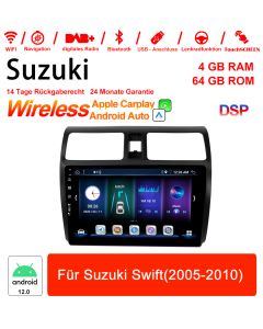 Autoradio 9 pouces 4 Go + 64 Go pour Suzuki