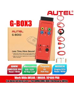 Autel G-BOX 3 G BOX 2 Zubehörwerkzeug für Mercedes Benz All Key Lost Wird mit Autel MaxiIM IM608 II / IM508 verwendet