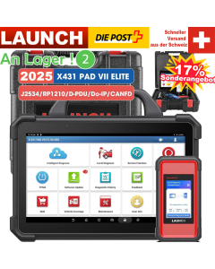 LAUNCH X431 PAD VII ELITE Professional Car Diagnostic Tool Auto OBD2 Scanner Automotive Diagnostic Tool Online ECU Key Coding and Programming