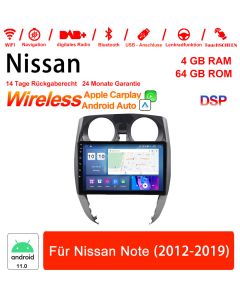 Android 12 Autoradio Für Nissan Note 2012-2019

