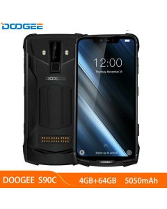 DOOGEE S90C Étanche 6.18'' FHD+ Helio P70 Octa core 4GB 64GB Smartphone
