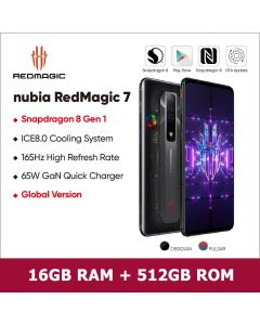Smartphone Nubia RedMagic 7 6.8'' Android 12 Qualcomm Snapdragon 8Gen1 5G