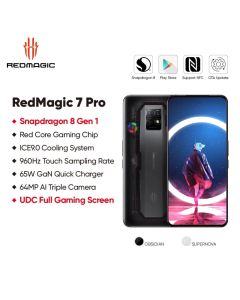 Nubia Red Magic 7 Pro 6,8'' Smartphone Android 12 Qualcomm Snapdragon 8Gen1 5G