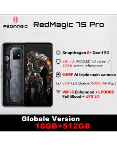 Smartphone Nubia RedMagic 7S Pro 6,8'' Android 12 Qualcomm Snapdragon 8+Gen1 5G