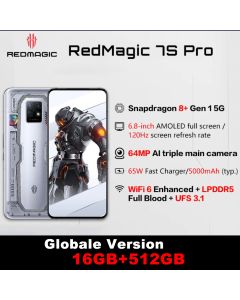 Smartphone Nubia RedMagic 7S Pro 6,8'' Android 12 Qualcomm Snapdragon 8+Gen1 5G