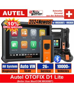 Autel OTOFIX D1 Lite Bluetooth Code Reader Auto Diagnosescan-werkzeugs Aktive und Batterie Test OBD2 Scanner PK MK808BT
