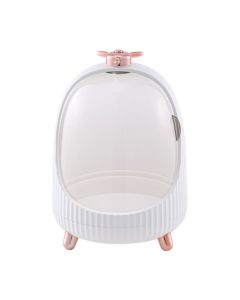 Make-up-Aufbewahrungs-Organizer Kosmetik-Vitrine mit Schubladen-LED-Licht-Aufbewahrungsbox  für Schlafzimmer Waschtisch-Schreibtisch Reisen